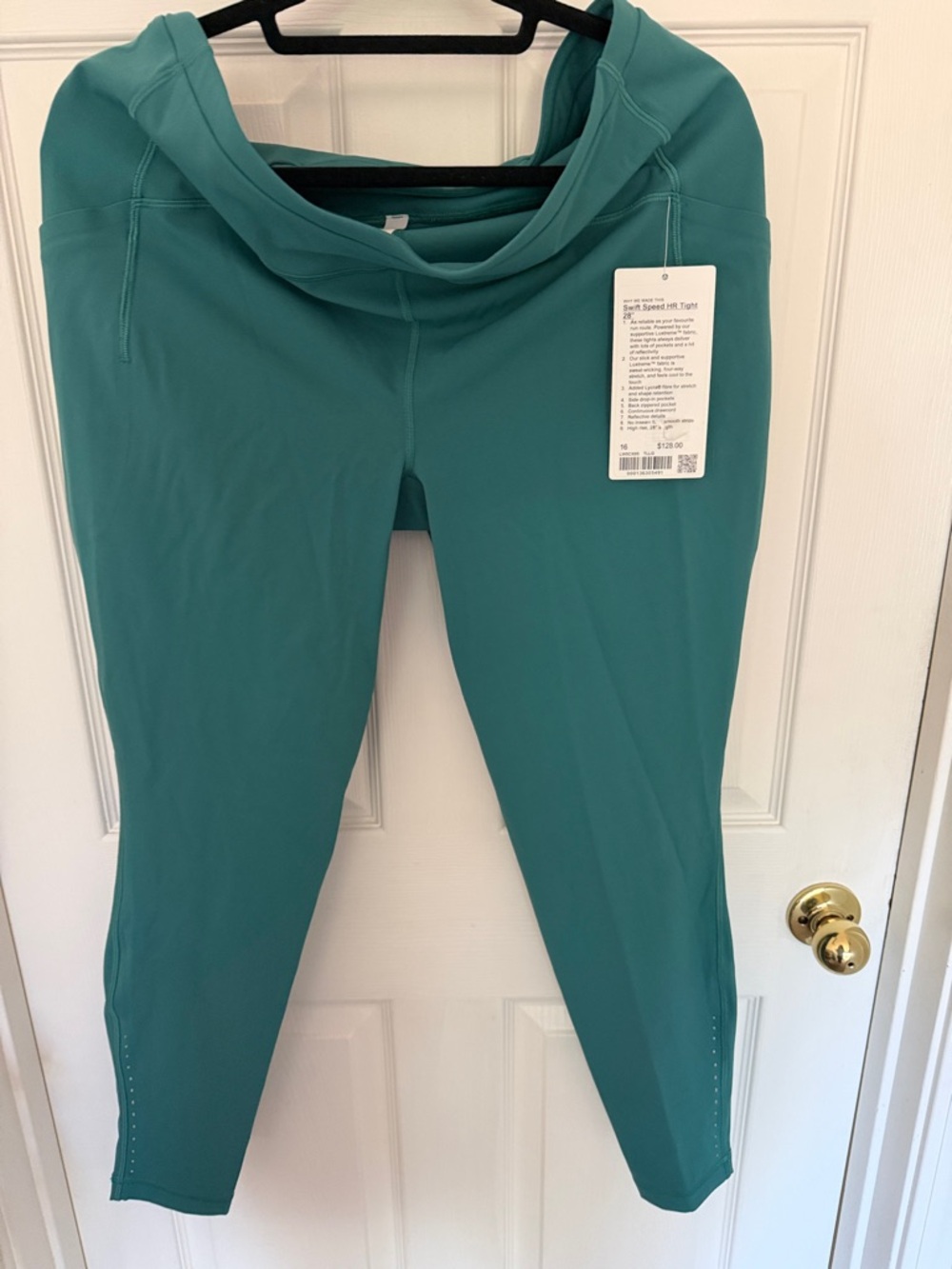 lululemon athletica Teal Green Leggings